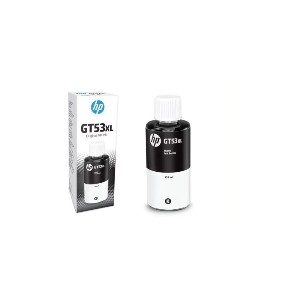 HP GT53XL 135 ml Black Original Ink Bottle -6000 pages