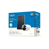 TP-LINK TAPO C460 KIT 4K 8MP Solar-Powered Security Camera Kit, Free AI Detection, F1.6 lens