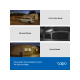 TP-LINK TAPO C510W Outdoor Pan/Tilt Security WiFi Camera 2K 2304 x 1296 px 360 Visual Coverage IP65