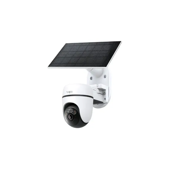 TP-LINK TAPO C630 KIT Solar-Powered Pan/Tilt Security Camera Kit, 24/7, 3K 5MP, IP 65, AI
