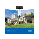TP-LINK TAPO C660 KIT Ultra 4K Solar-Powered Pan/Tilt Security Camera Kit, 360 AI Tracking