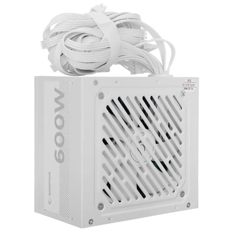 Rampage Napajanje RMP-600-80P 600W 80+ Bronze Active PFC White