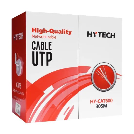 Hytech Kabl CAT6 UTP 305m Sivi