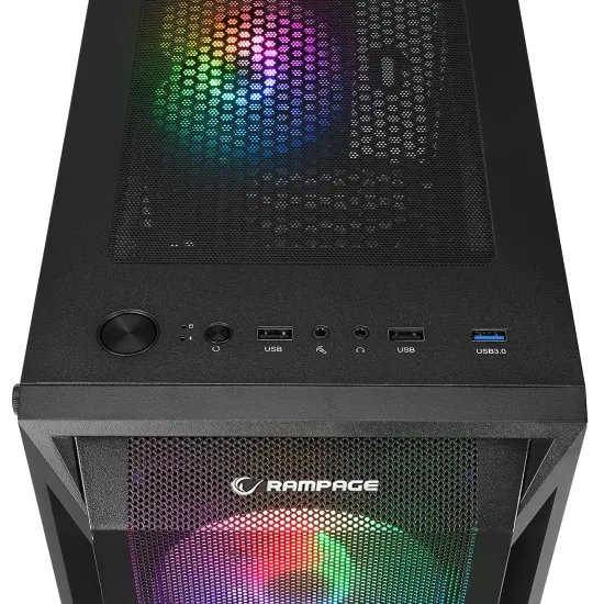 Rampage CASE SHIVA 4x120 RGB