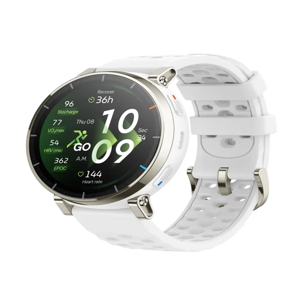 Amazfit Active 3 Premium SmartWatch Aero White