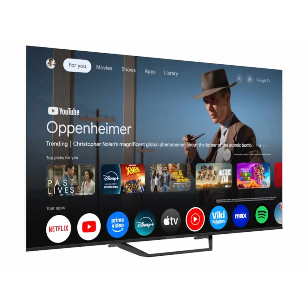 Tesla 65E655BUS LED TV 65 ultra HD, Google TV smart, DVB-T2/C/S2