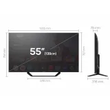 Tesla 65E655BUS LED TV 65 ultra HD, Google TV smart, DVB-T2/C/S2