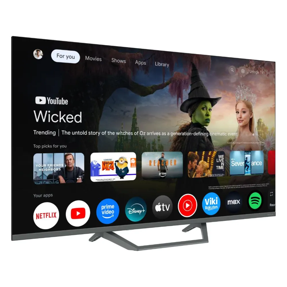 Tesla Q43E655GUS QLED TV 43 ultra HD, Google TV smart, frameless, DVB-T2/C/S2