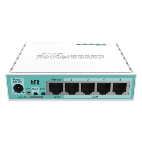 (RB750Gr3) Gigabit heX, RouterOS L4, ruter