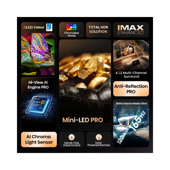 100 inča 100U8Q ULED Mini-LED 4K UHD Smart TV