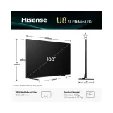 100 inča 100U8Q ULED Mini-LED 4K UHD Smart TV