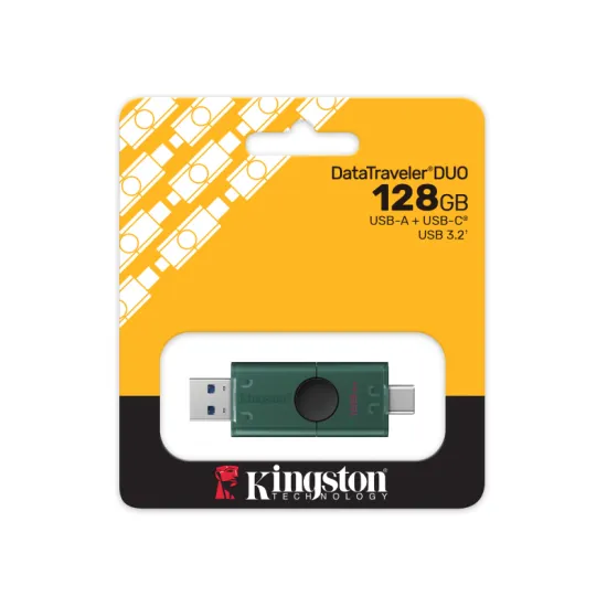 128GB DataTraveler Duo Gen2 3.2/USB flash DTDEG2/128GB crni