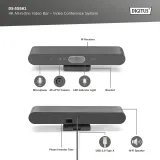 Digitus 4K All-In-One Video Bar Mini - Video conferencing system