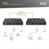 Digitus Extender Set HDMI CAT6 RJ45, 70m FHD, 40m 4K