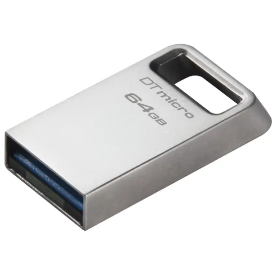 64GB DataTraveler Micro USB 3.2 flash DTMC3G2/64GB srebrni