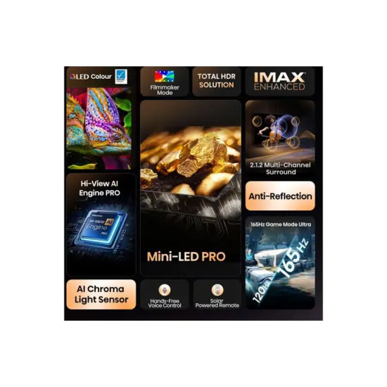 65 inča 65U7Q PRO ULED Mini-LED 4K UHD Smart TV