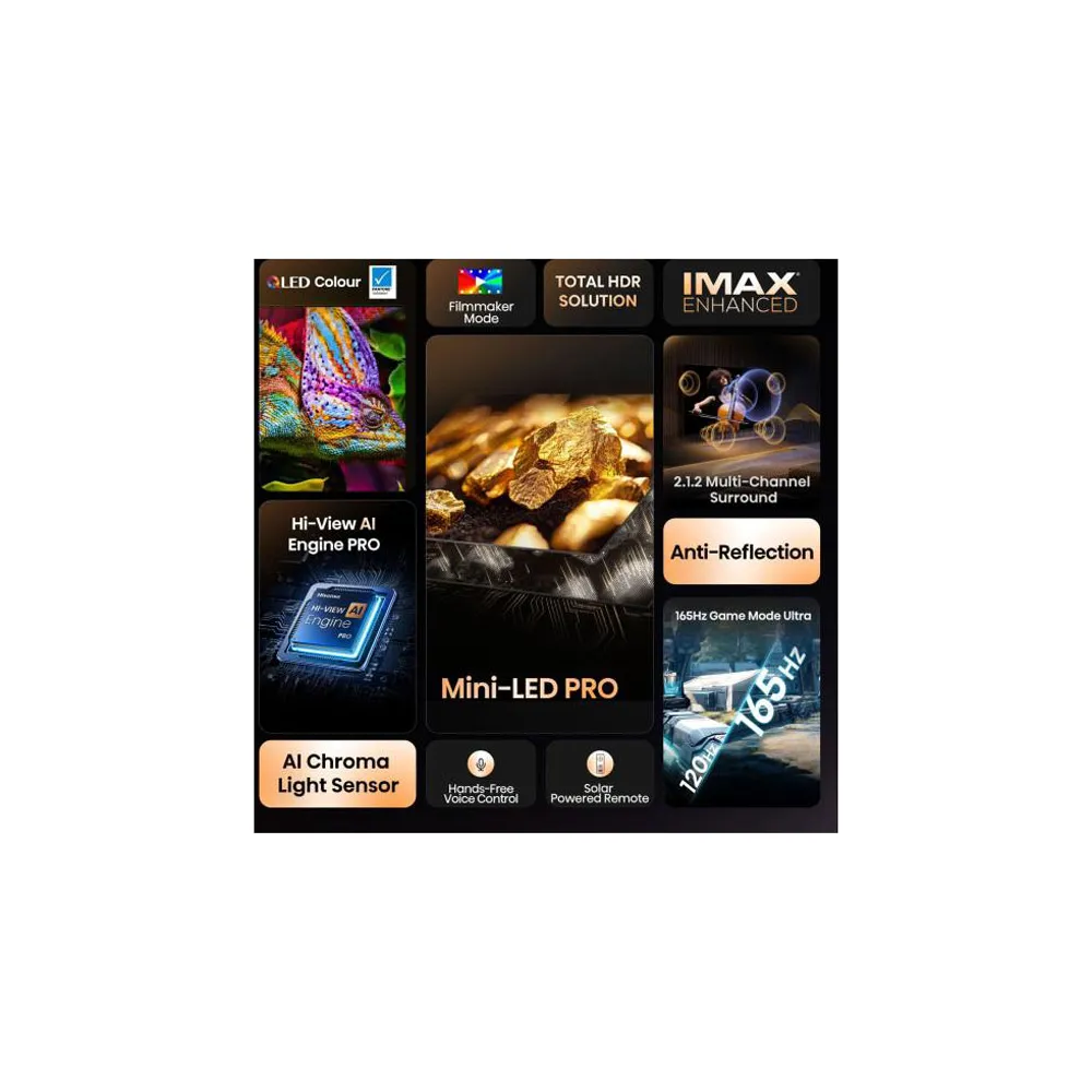 65 inča 65U7Q PRO ULED Mini-LED 4K UHD Smart TV