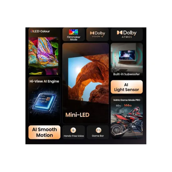 85 inča 85U7Q ULED Mini-LED 4K UHD Smart TV