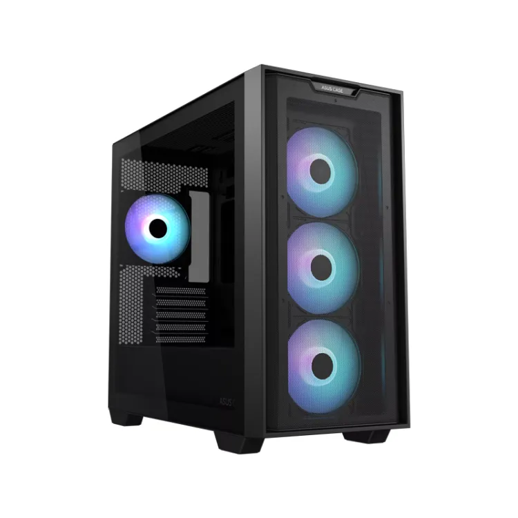 A21 PLUS TG ARGB micro-ATX kućište crno