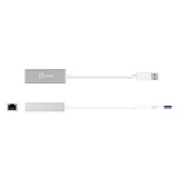 Adapter USB 3.0 - Gigabit ethernet metal sivi