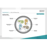 Digitus Kabl S-FTP patch CAT6A 1m zuti