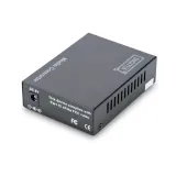 Digitus Gigabit media converter, RJ45 na SC (1000Base‑LX), do 20 km, crni