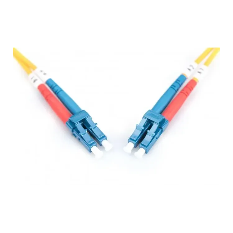 Digitus Opticki patch kabl, singlemode, duplex, 2 m, OS2, LC/LC, zuti