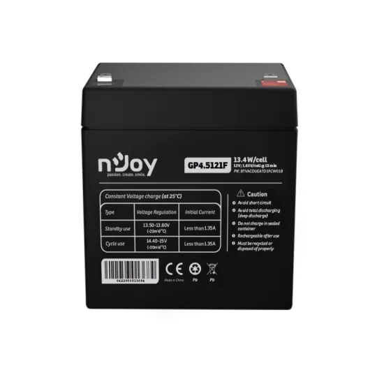 GP4.5121F baterija za UPS 12V 4.5Ah (BTVACDUEATD1FCW01B)