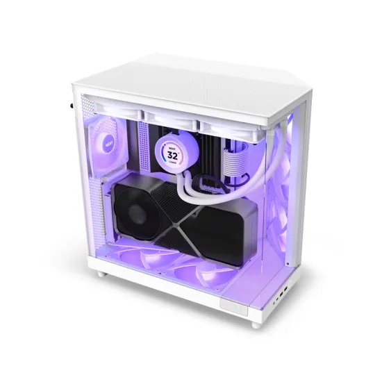 H6 Flow RGB kućište belo (CC-H61FW-R1)