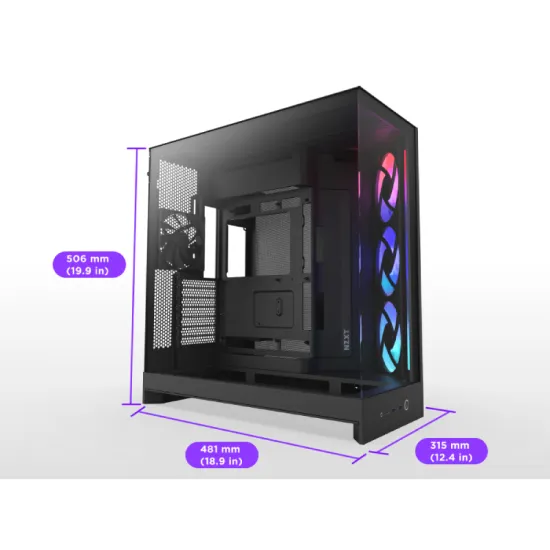 H9 Flow RGB Gaming kućište crno (CM-H92FB-R1)