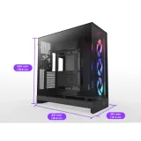 H9 Flow RGB Gaming kućište crno (CM-H92FB-R1)