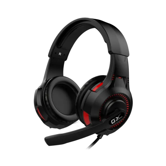 HS-G600V crne slušalice sa mikrofonom i vibracijom