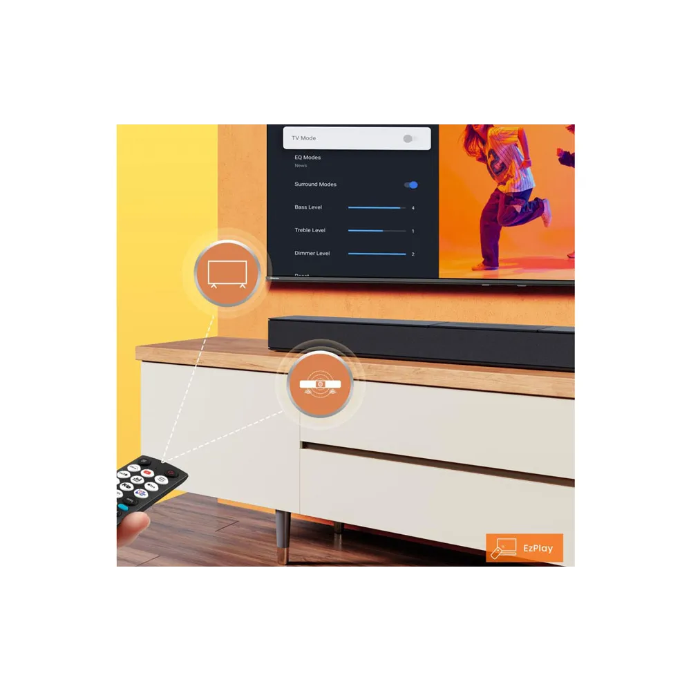 HS2000 soundbar crni