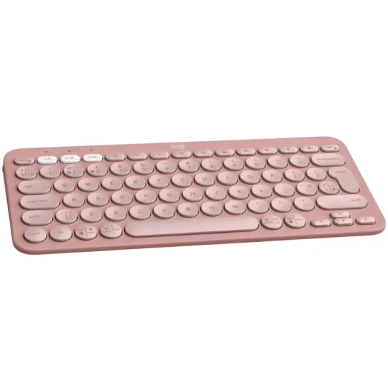 K380s Bluetooth Pebble Keys 2 US roze tastatura