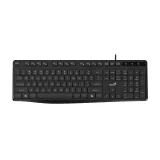 KB-117S Al Copilot USB US crna tastatura