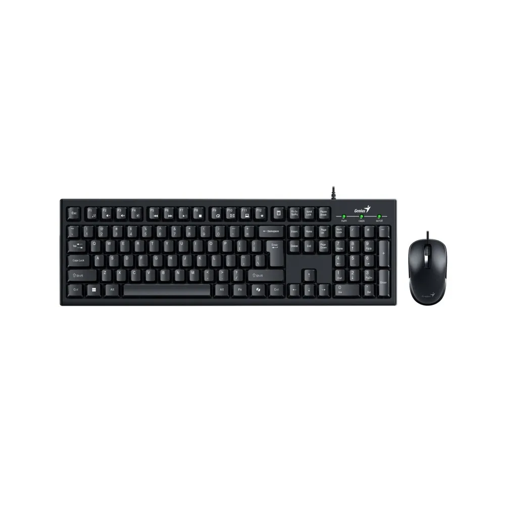 KM-100SE USB US crna tastatura+ USB crni miš