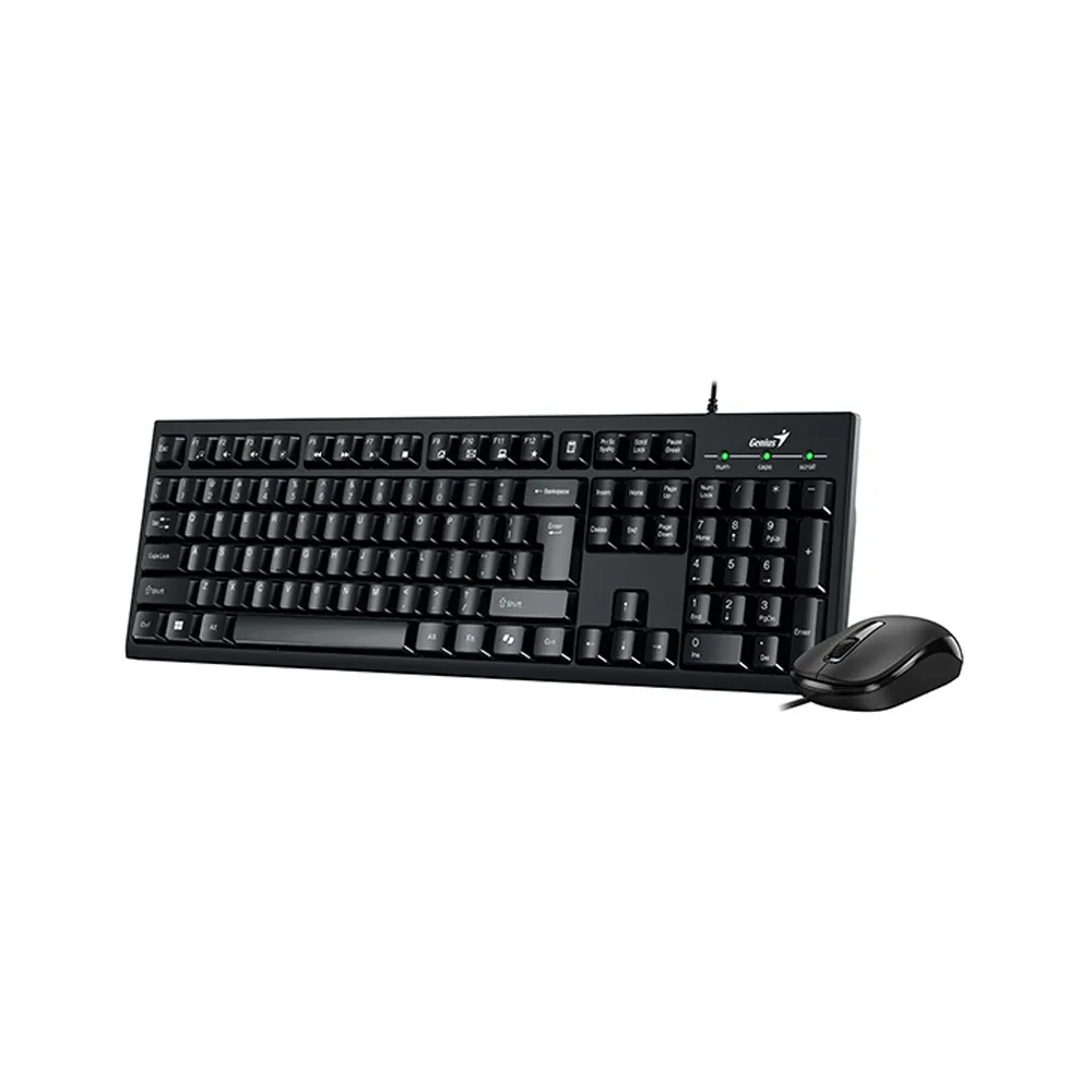 KM-100SE USB US crna tastatura+ USB crni miš