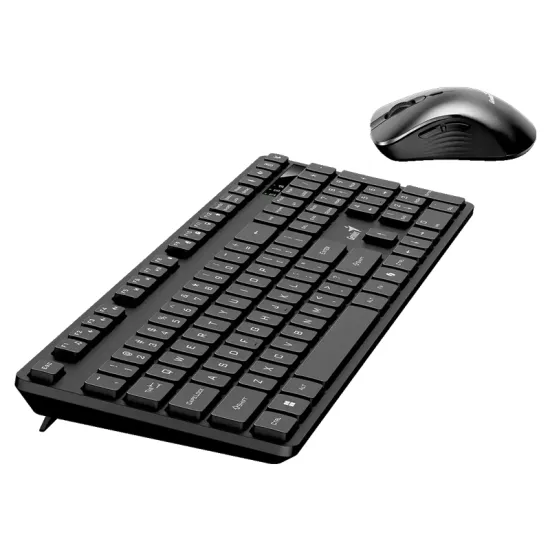 KM-8216S Wireless USB US wireless crna tastatura i miš