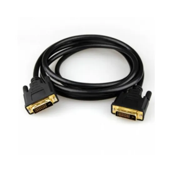 Kabl DVI-D Dual Link - DVI-D Dual Link M/M 1.8m feritno jezgro crni