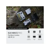 DJI Mini 5 Pro Fly More Combo (DJI RC2) 4K/60fps HDR, ActiveTrack 360, up to 36 min flight time, C0