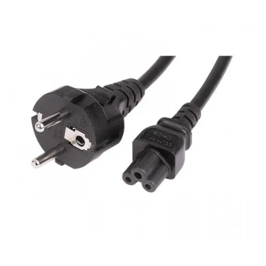 Kabl za LAP TOP - detelina 1.5m crni