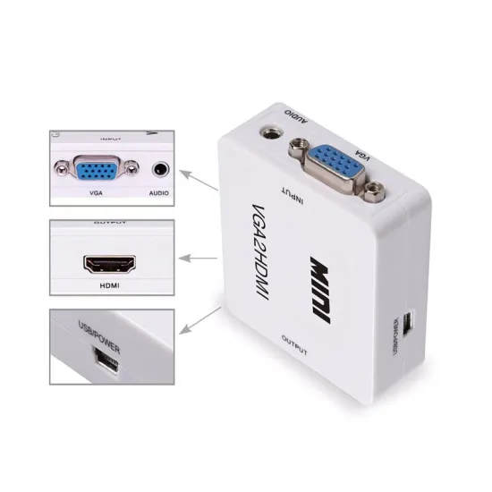 Konverter HDMI na VGA aktivni STAR