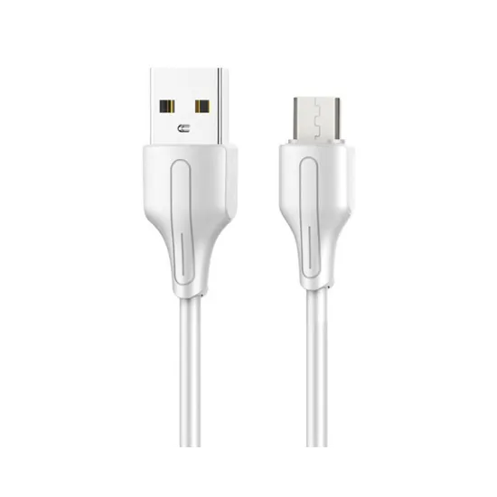 LS541 Micro USB Kabl 2.1A 1m beli