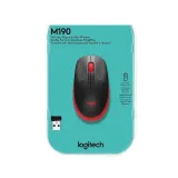 M190 Full-Size Wireless crveni miš