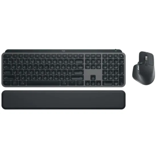MX Keys S Combo Graphite Wireless Desktop US tastatura + miš