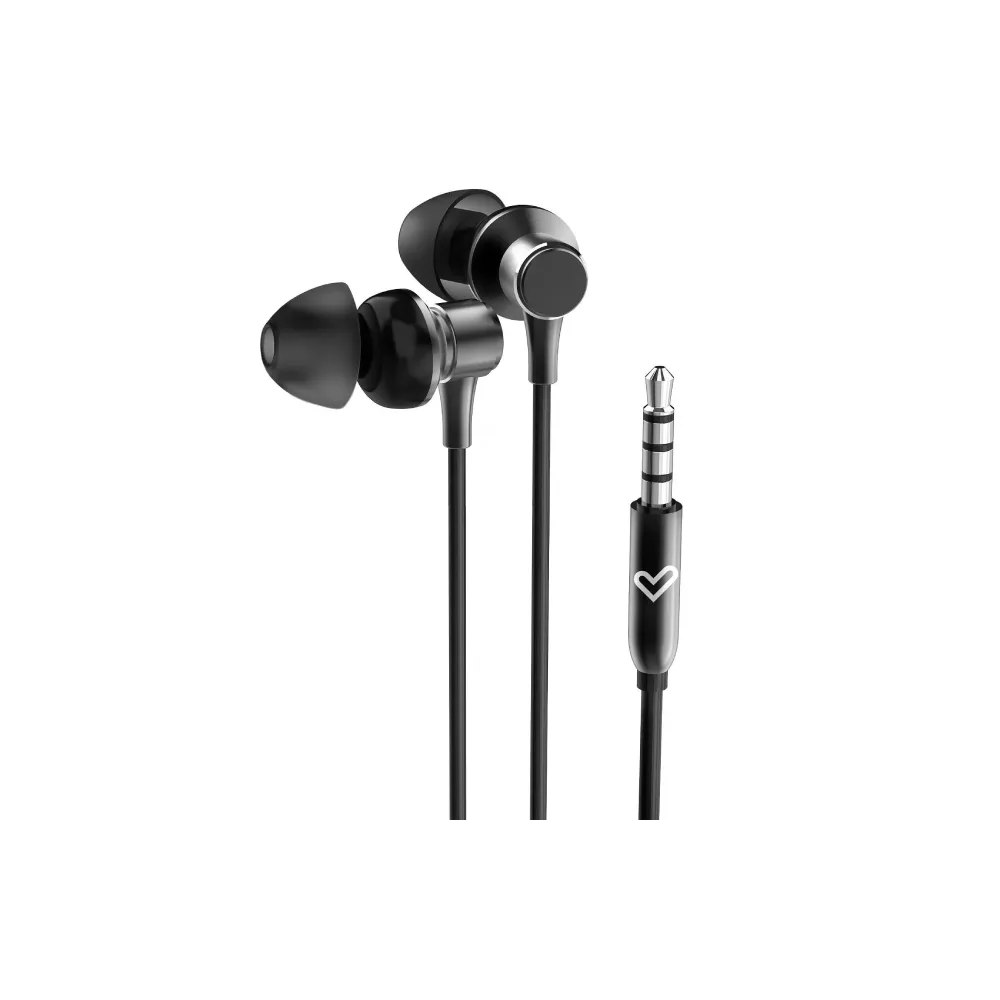 Metallized Black slušalice sa mikrofonom crne (M45672)