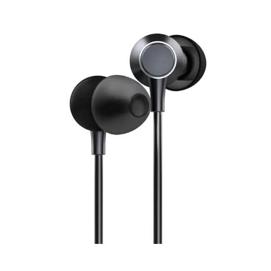 Metallized Black slušalice sa mikrofonom crne (M45672)