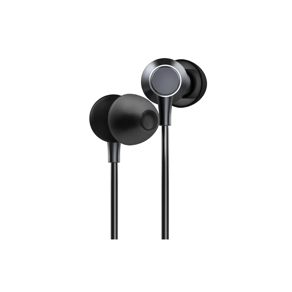 Metallized Black slušalice sa mikrofonom crne (M45672)