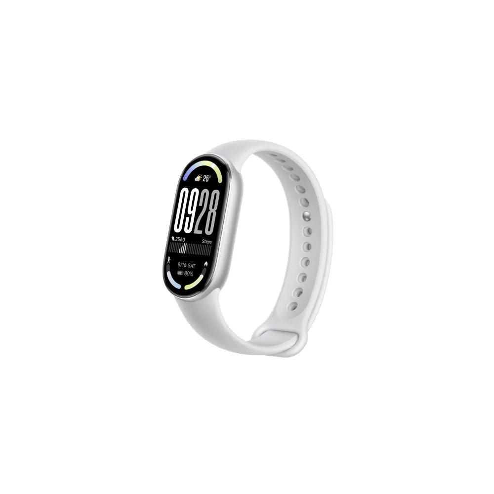 Mi Smart Band 10 Glacier Silver (BHR07PSGL)