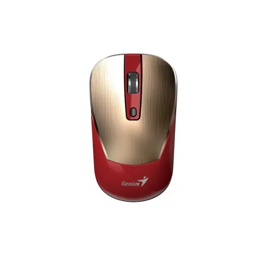 NX-7125 Wireless Optical USB Gold+Red miš